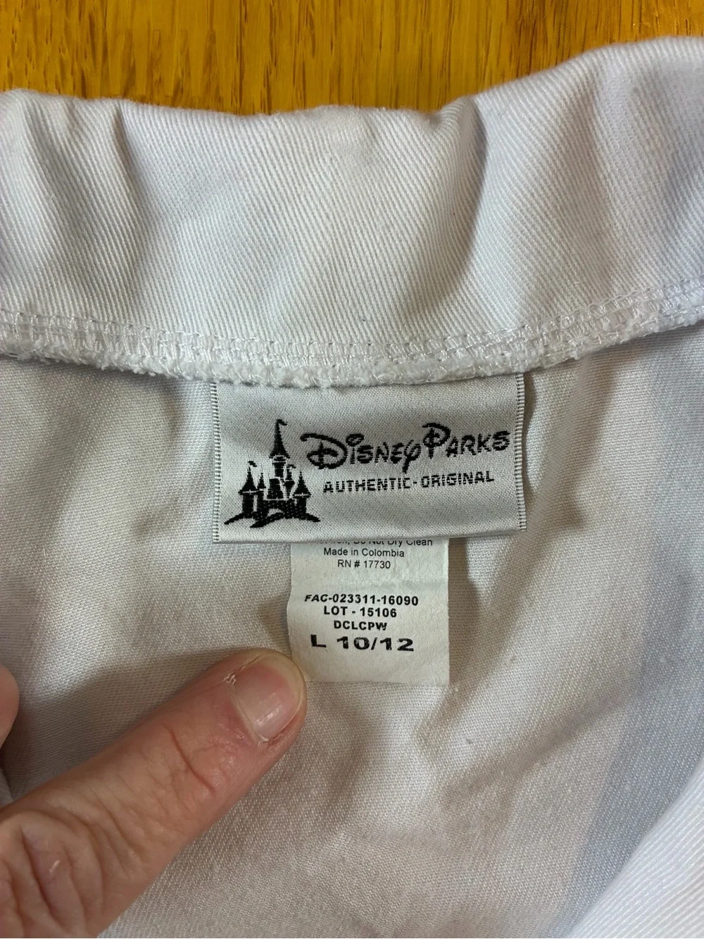 Disney Parks Cruise Line Captain Set White